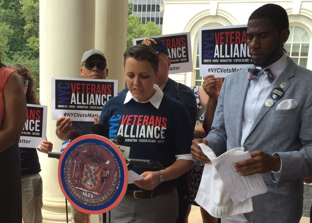 Introduction of legislation proposed by NYC Veterans Alliance